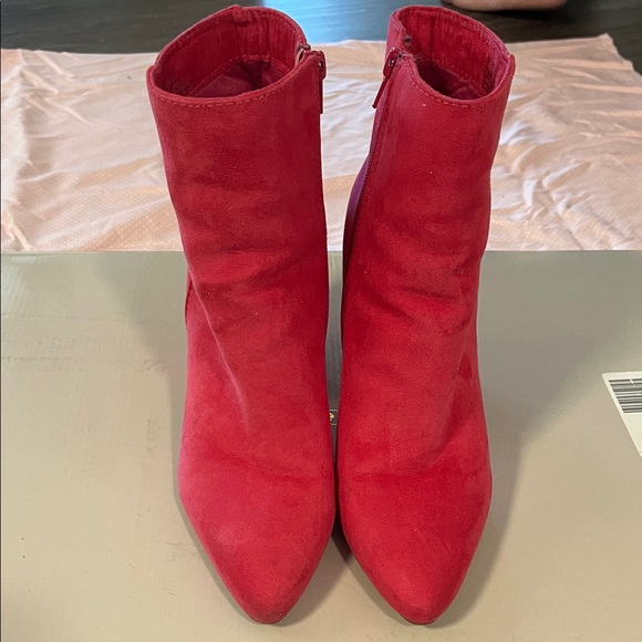 SUGAR HOT PINK  Ankle Booties 6.5 - Picture 1 of 4